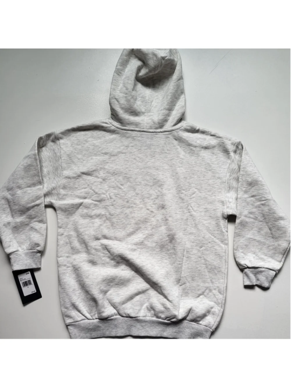 Girl's Converse Fleece-Lined Hoodie Sweatshirt–Gray Heather–Size M (10-11) - NWT